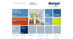 Desktop Screenshot of oberger.de