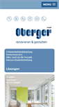 Mobile Screenshot of oberger.de