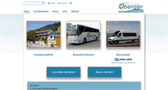 Desktop Screenshot of oberger.at
